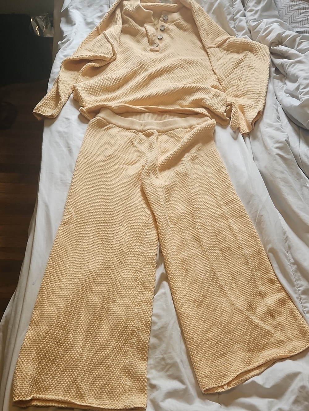 Free People Beach Louge Set.